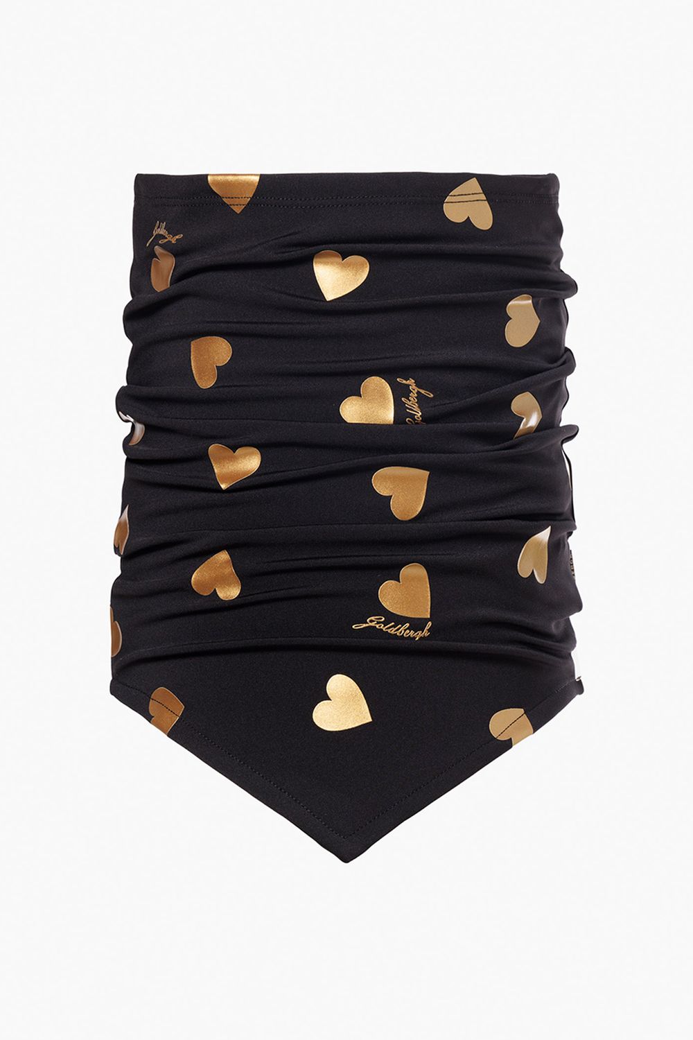 KOUKI neckwarmer, Color: 9001 blk-gold, Size: OS