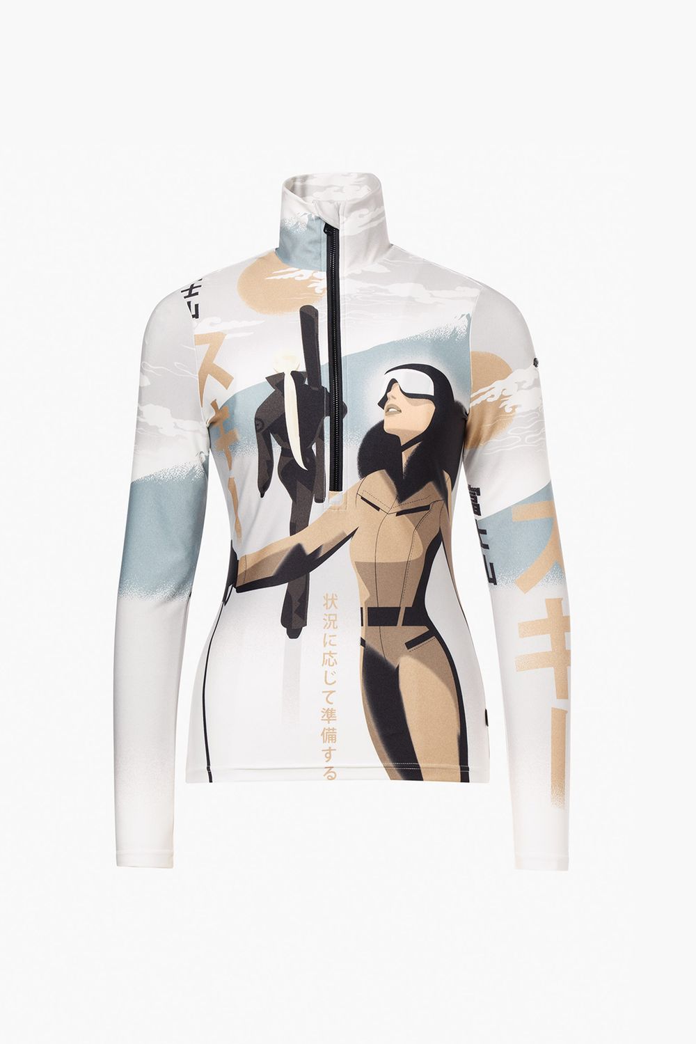 SHIN ski pully, Color: 0053 legacy edit mads, Size: S