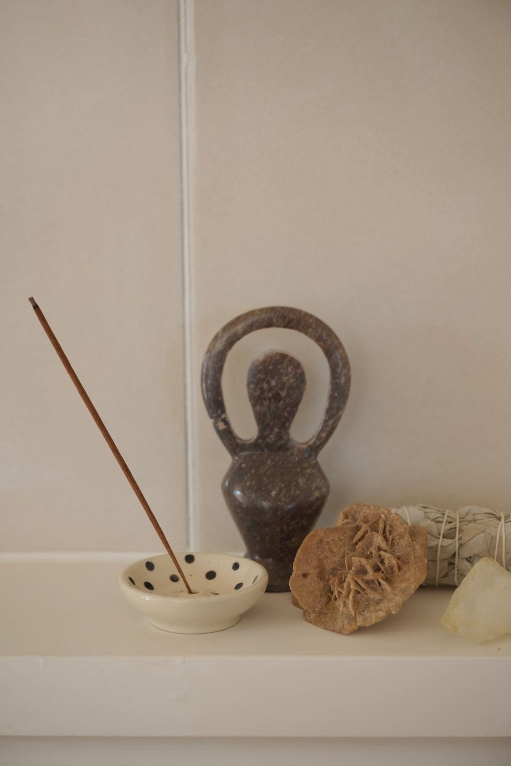 Signature insence holder