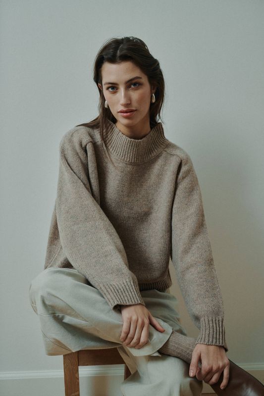 Silje knitted pullover
