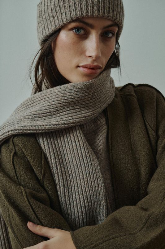 Silje knitted beanie