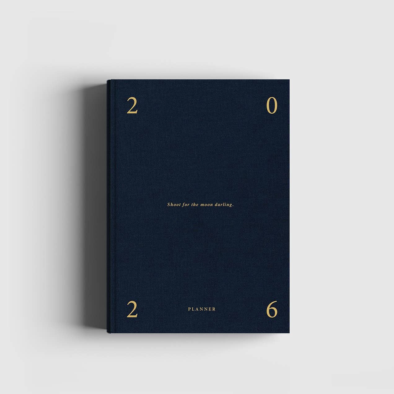 Cozy Planner 2026 “Shoot for the moon darling”