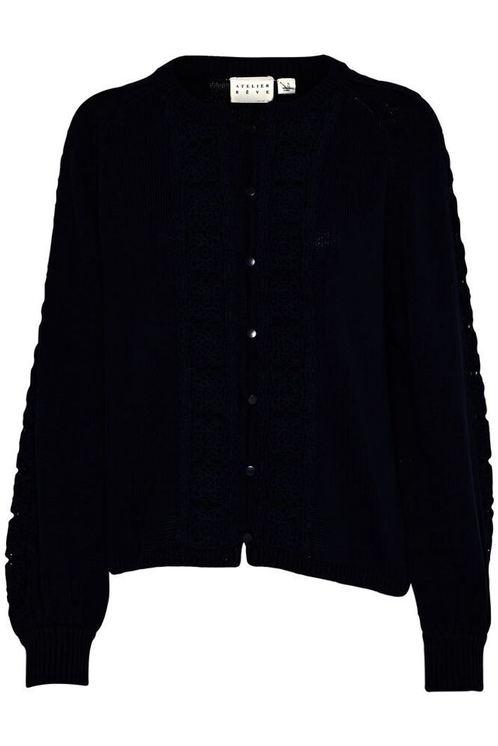 Irannie cardigan - maritime blue