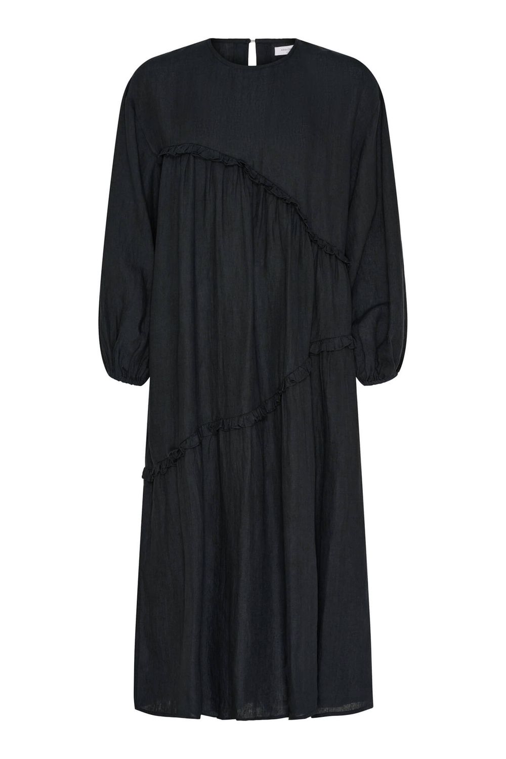 Kaya longsleeve midi dress, Size: 0