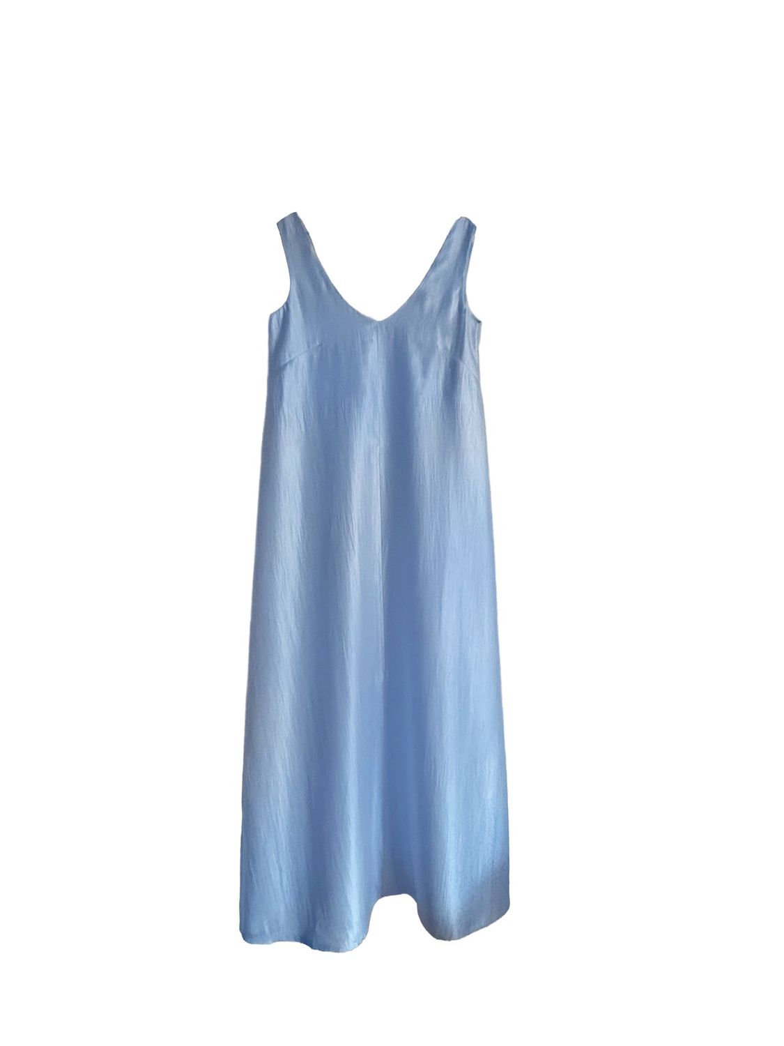 Dahlia dress - Lurex sky blue