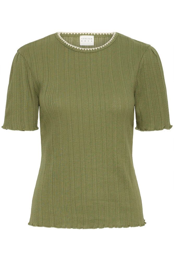 Irashley shortsleeve  top - capulet olive