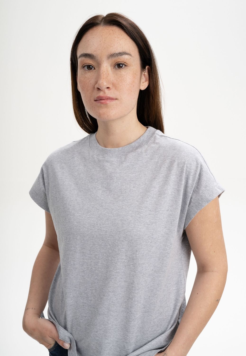 Madhu t-shirt - grey blend