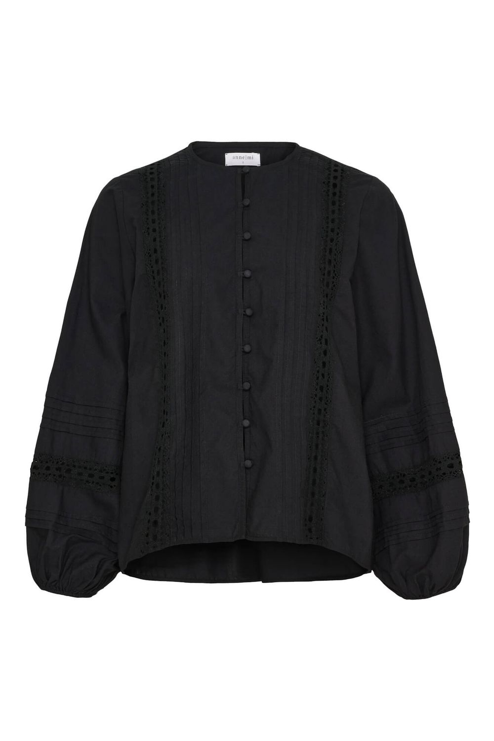 Lily longsleeve shirt - black