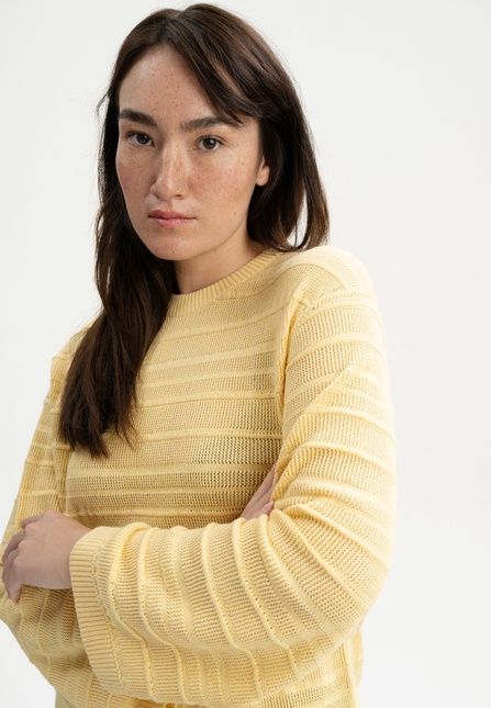Jalidi knit jumper - buttercup blend