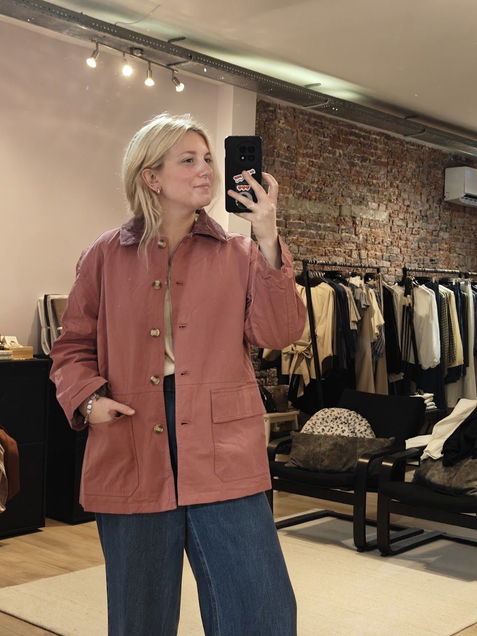 Jas The Korner - roze