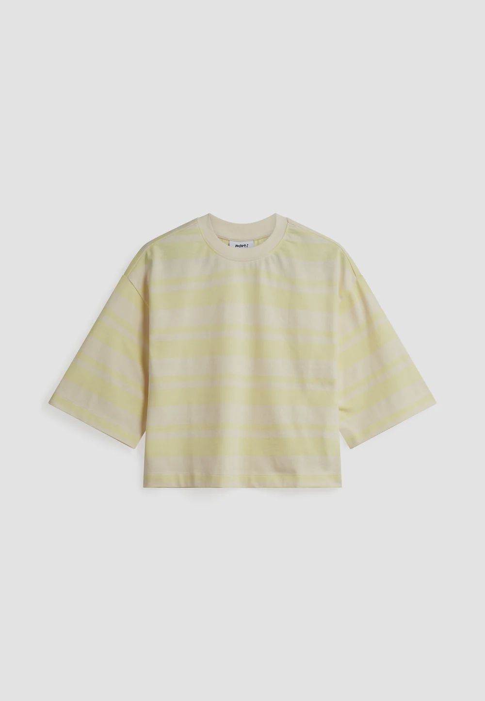 Striba tee - wax yellow