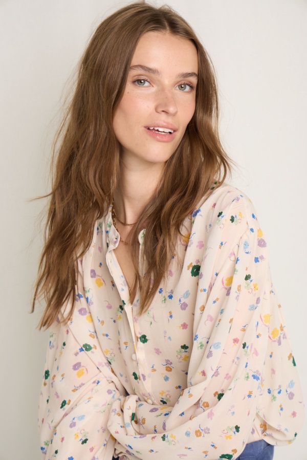 Ircourtney longsleeve shirt - multi flower