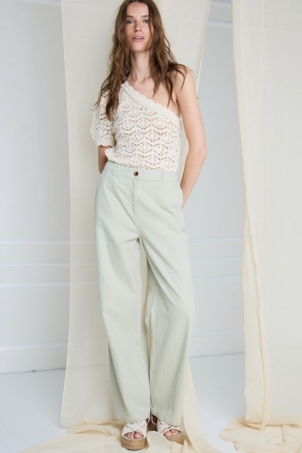 Irkunis pants - celadon tint