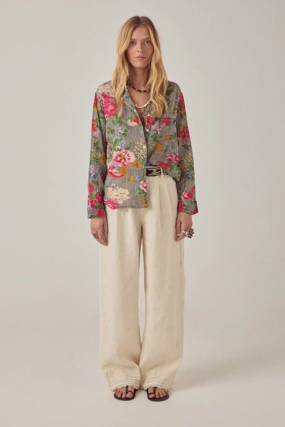 Otto broek - ivory whisper