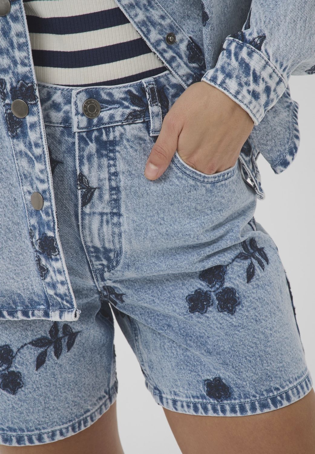 Babena denim shorts