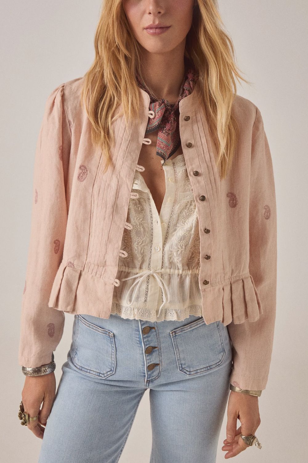 Edgard jas - antique blush