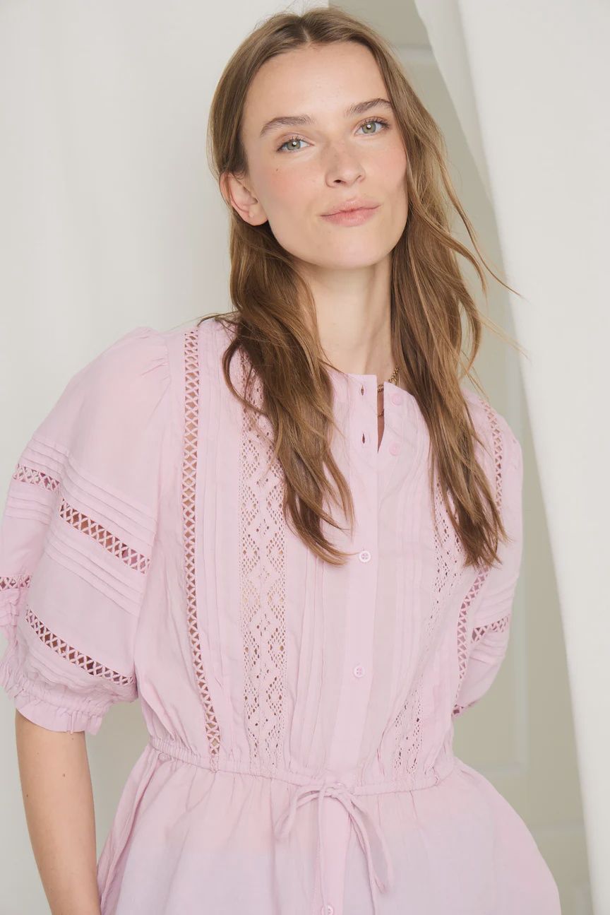 Irbella shirt - dawn pink