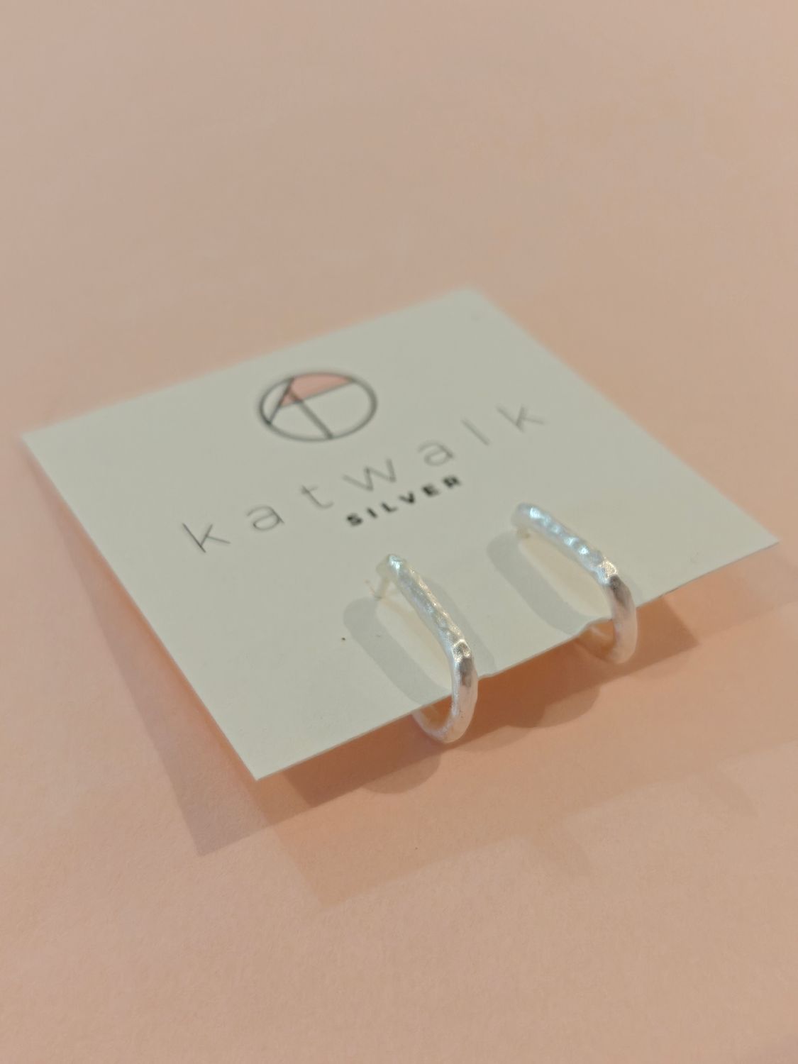 Katwalk hoops - zilver