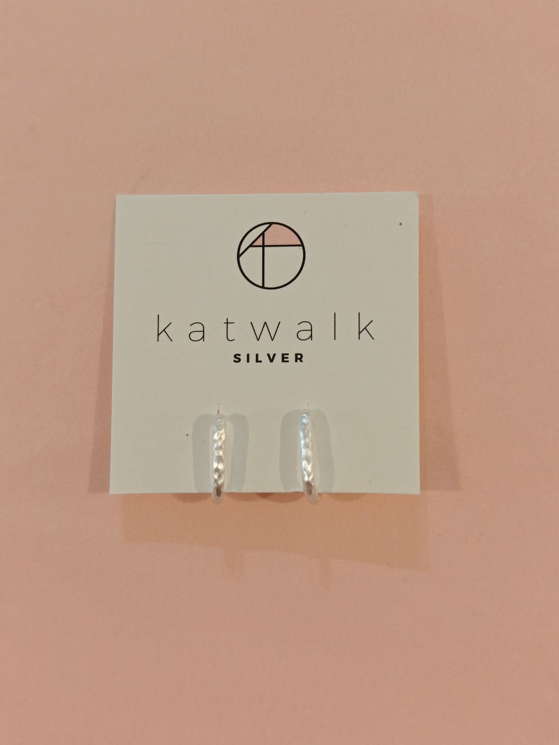 Katwalk hoops - zilver