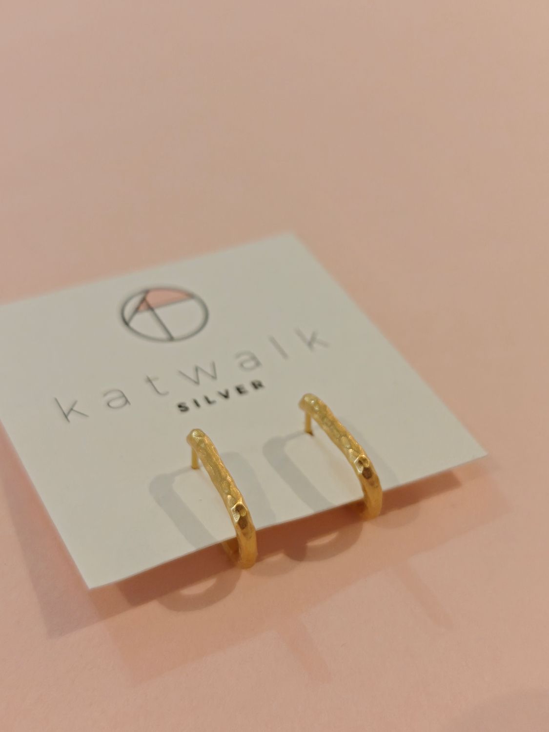 Katwalk hoops - goud