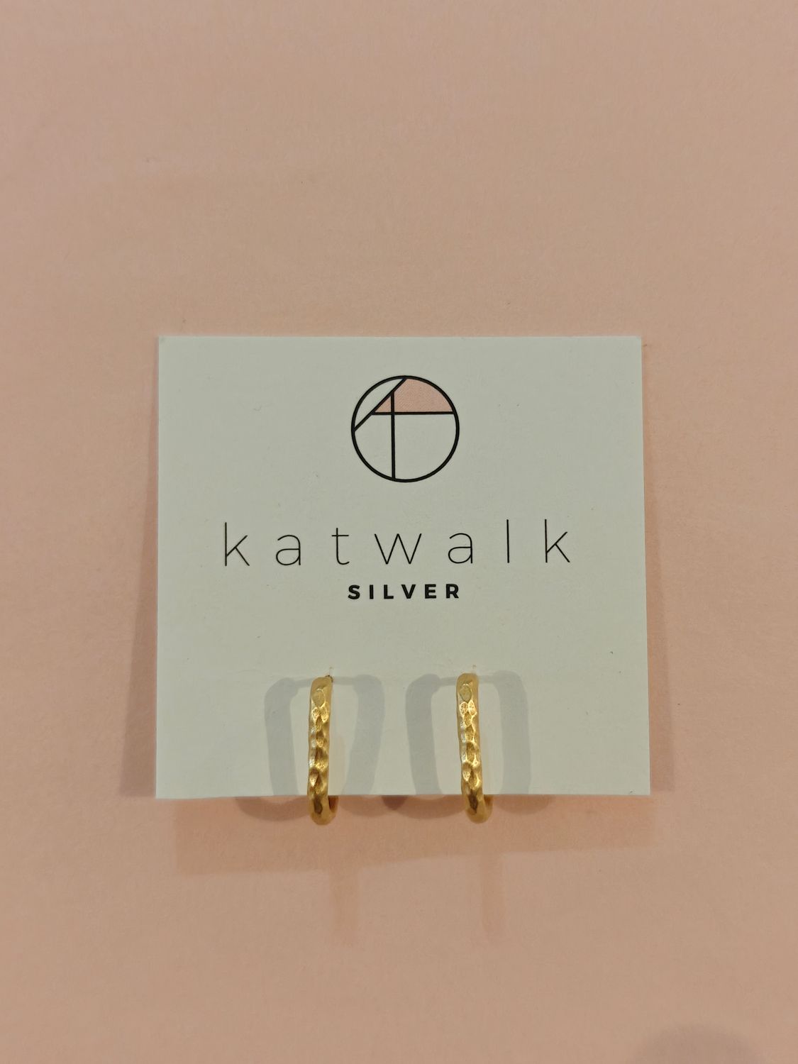 Katwalk hoops - goud