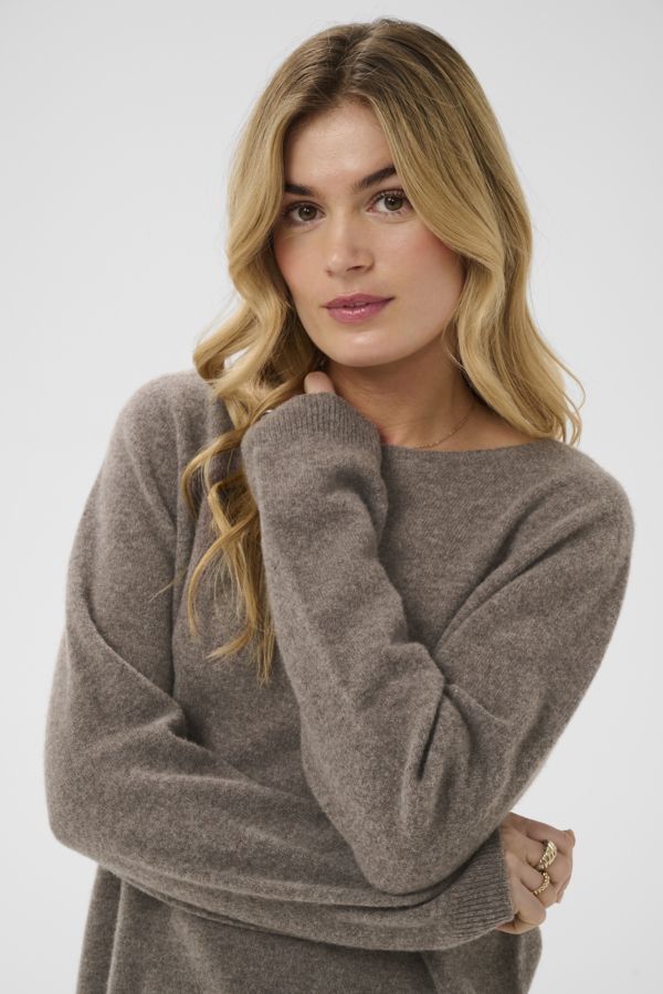 Cream Mela pullover - java melange