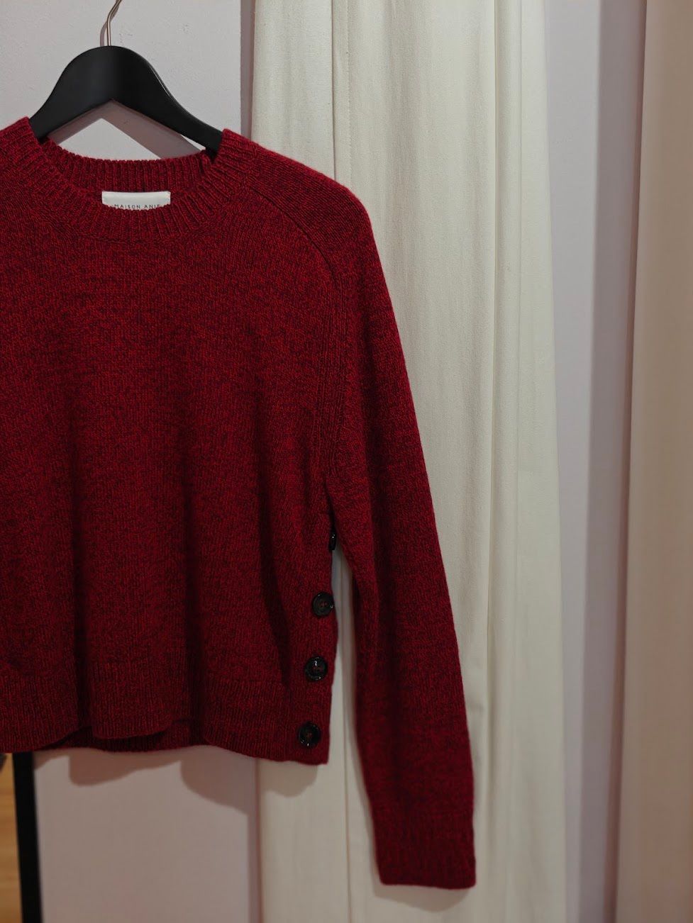 Maison anje Byron knit - rouge chine