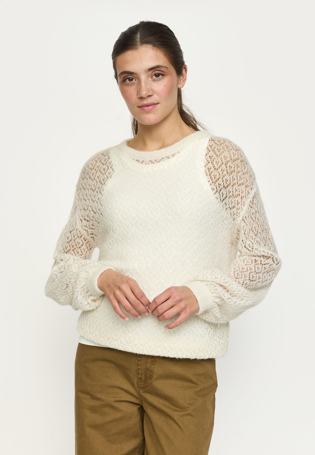 Soft Rebels Tilly Knit - arctic wolf