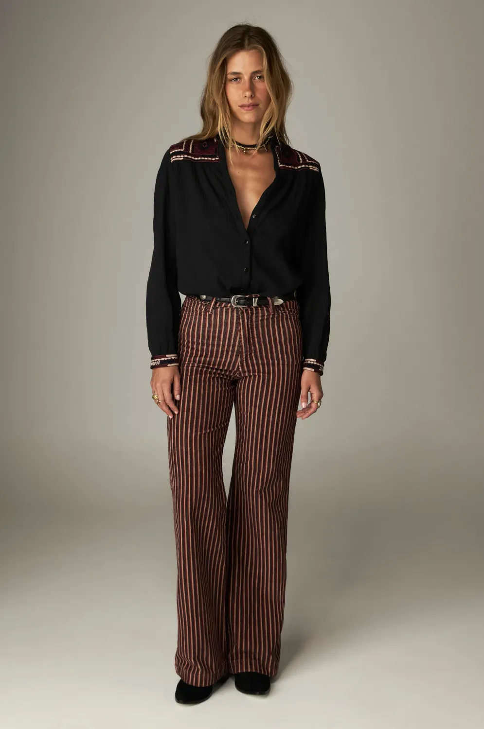 Maison Hotel Marceau pant - retro stripes