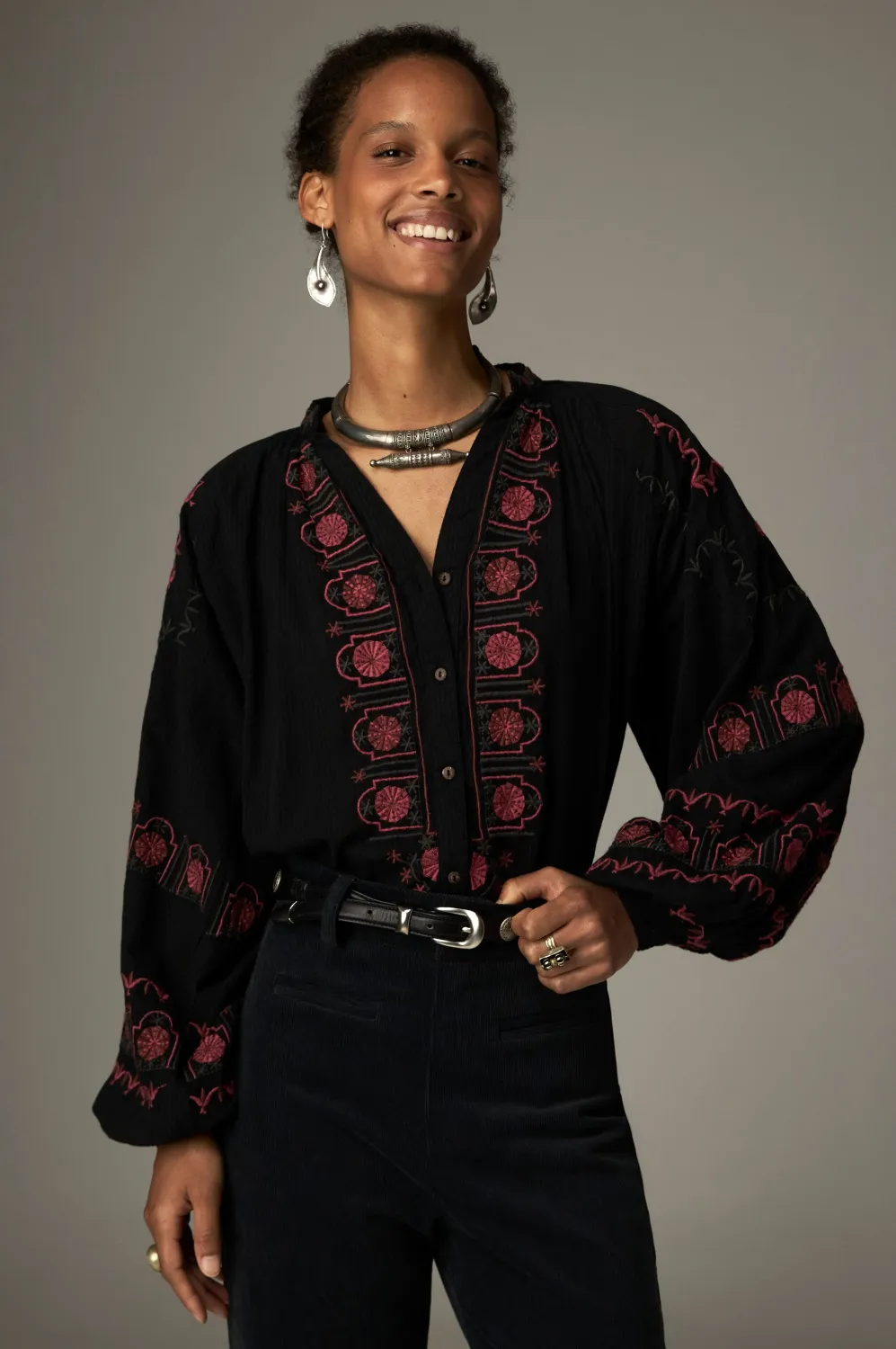 Maison Hotel Davinia blouse - rosé