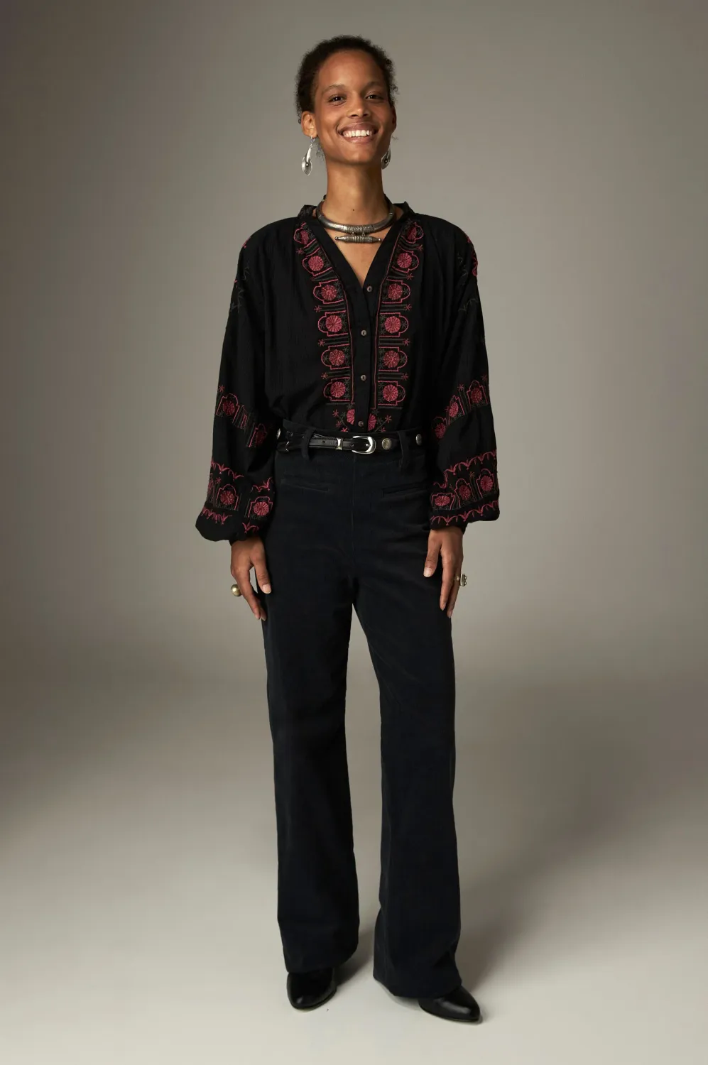 Maison Hotel Davinia blouse - rosé