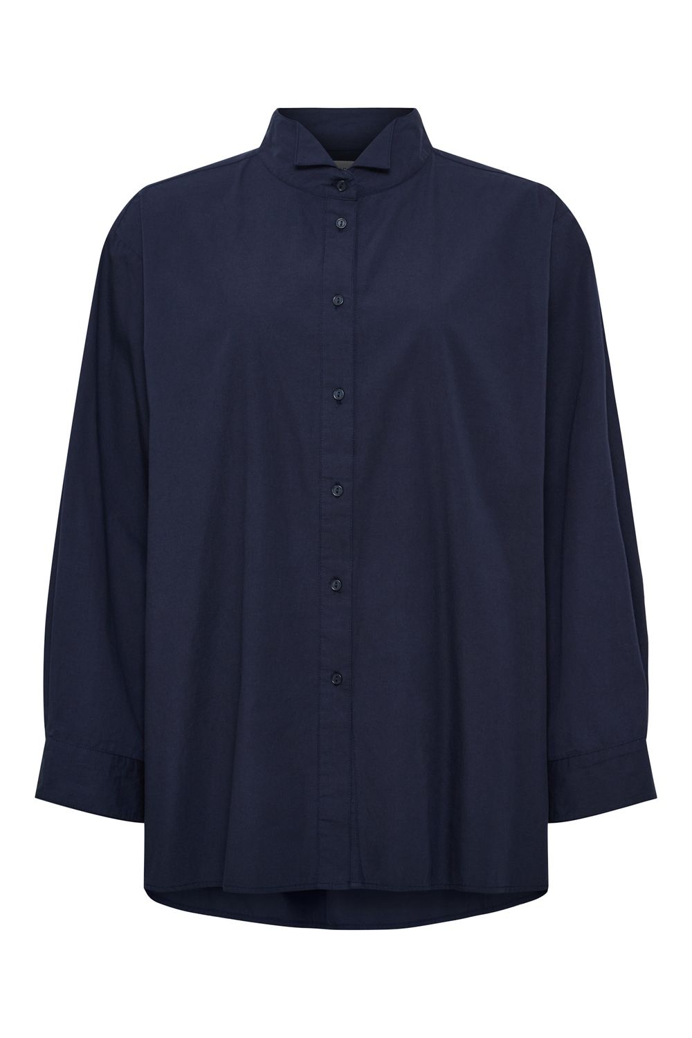 Anne-mi Irissa longsleeve oversize shirt - dark navy
