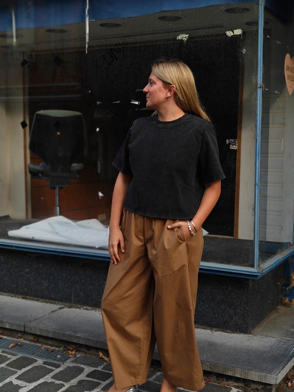 Anne-mi Irissa balloon pant - ermine