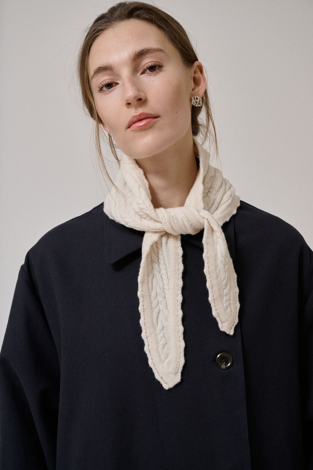 Anne-mi Meadow triangle scarf