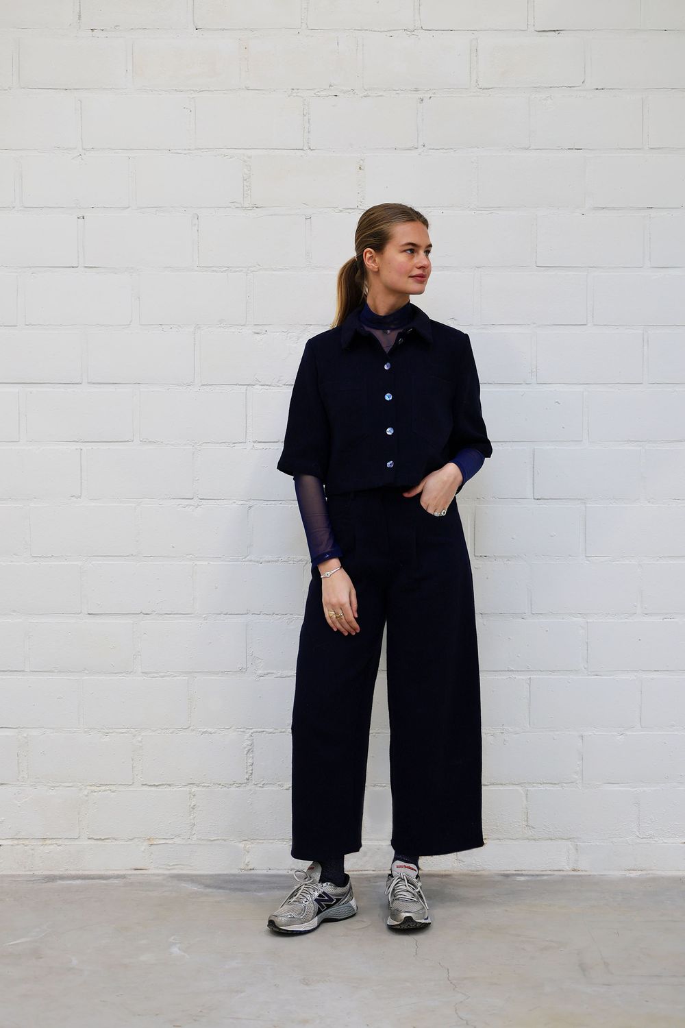 Sil Penny pants - navy