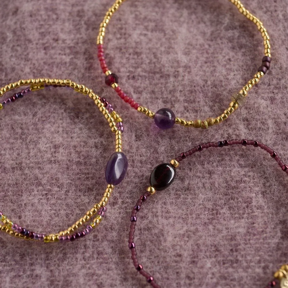 A beautiful story Unwritten granaat armband