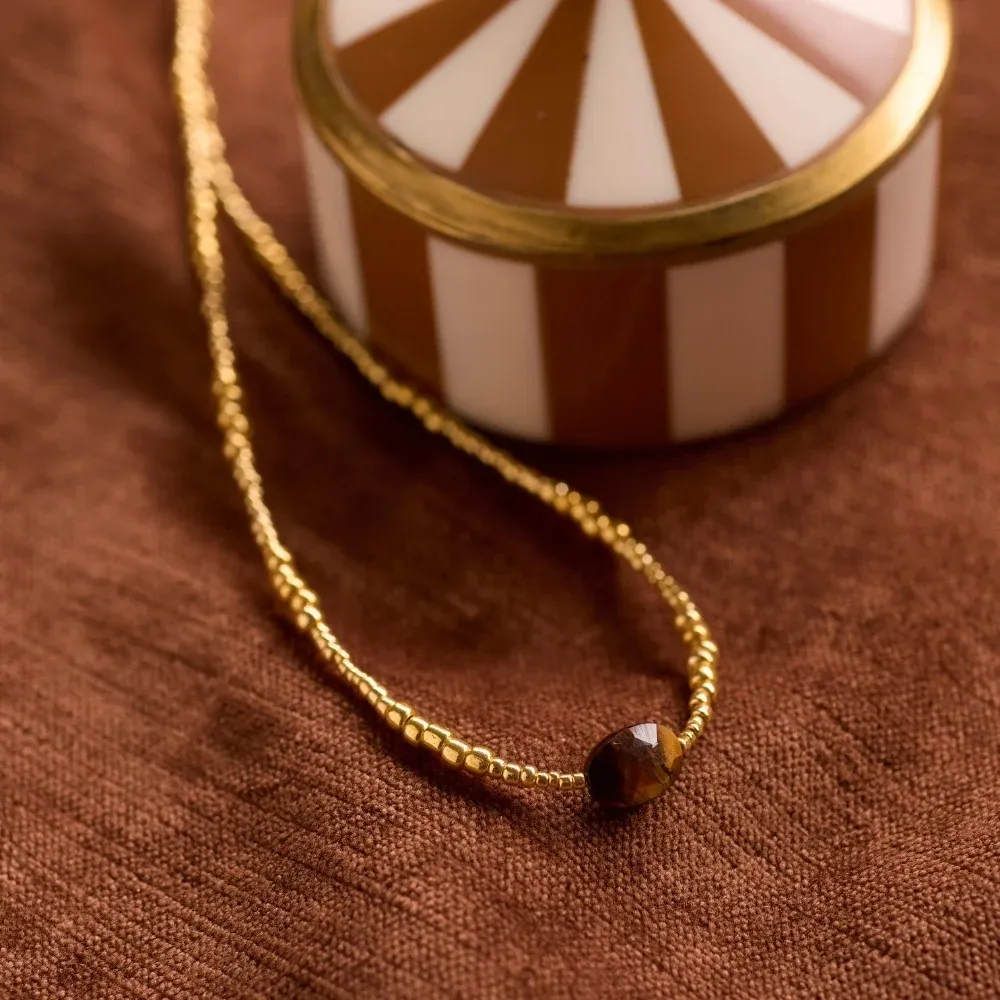A beautiful story Chance tijgeroog ketting