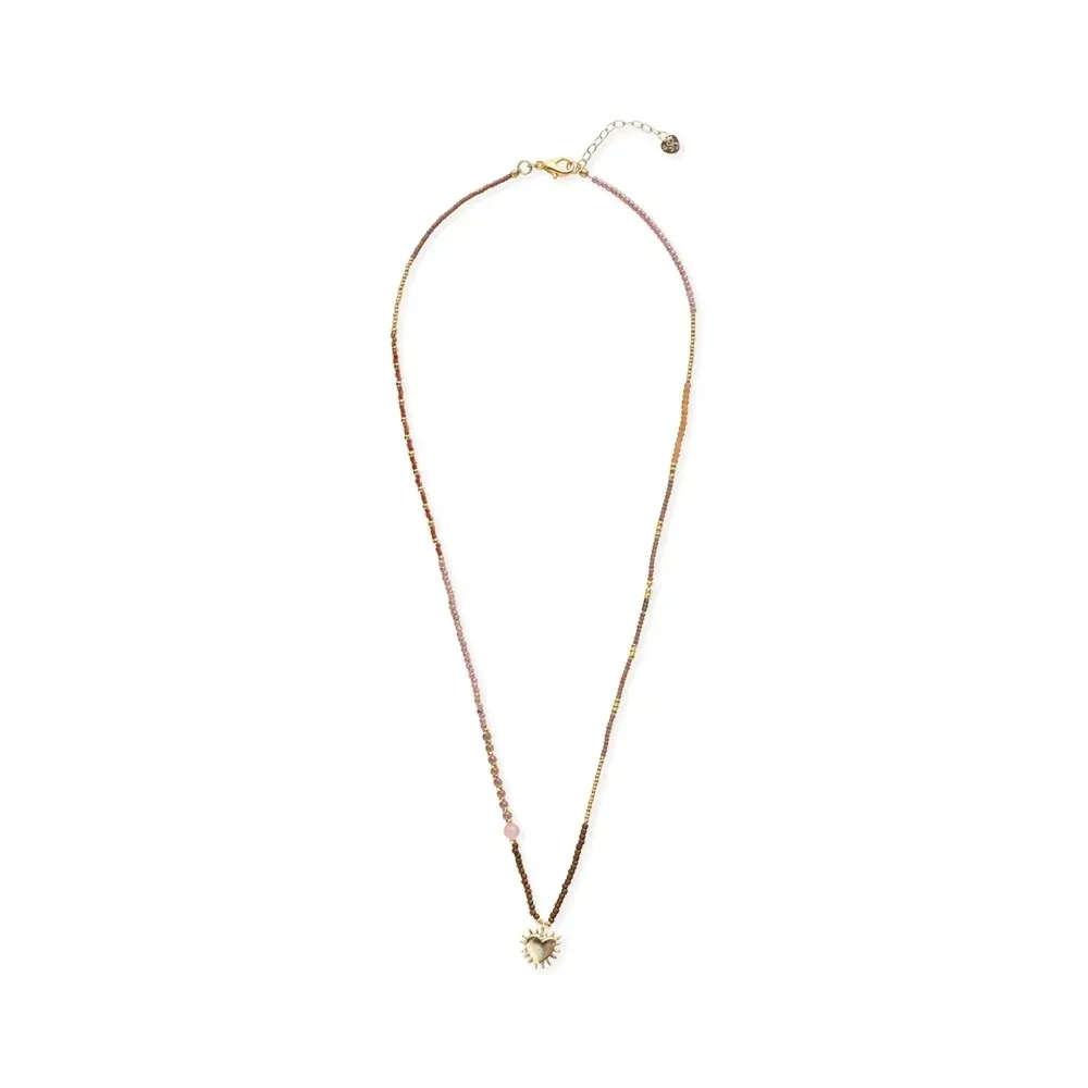 A beautiful story Adventurous rozenkwarts ketting