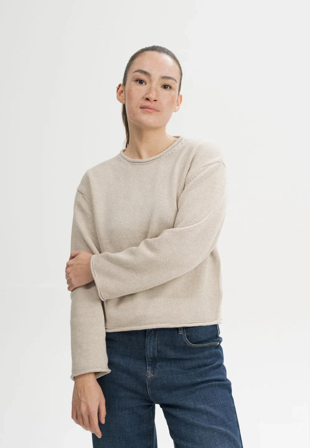 Mela Geetha jumper - pebble blend