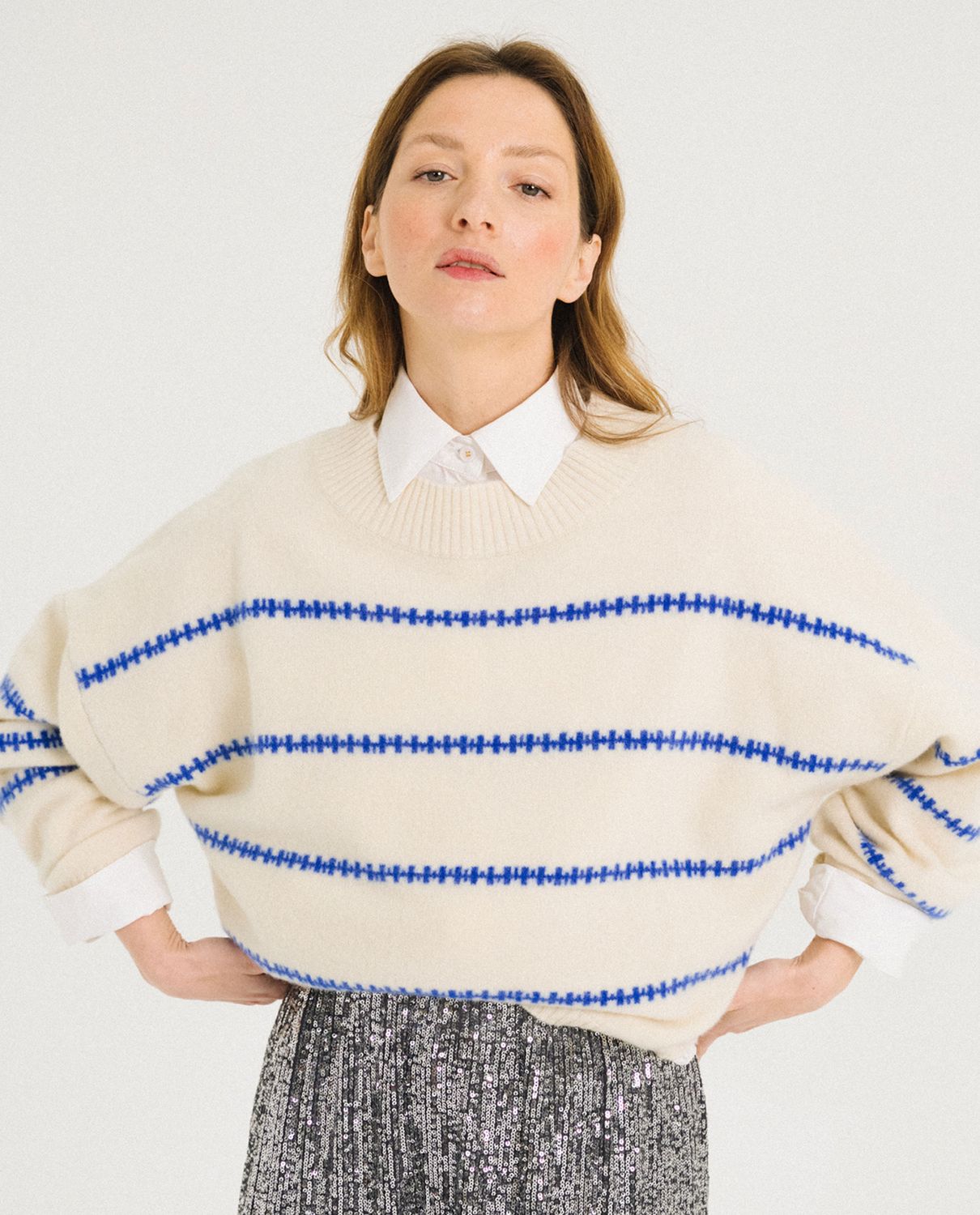 Tinsels Finland pull - ecru