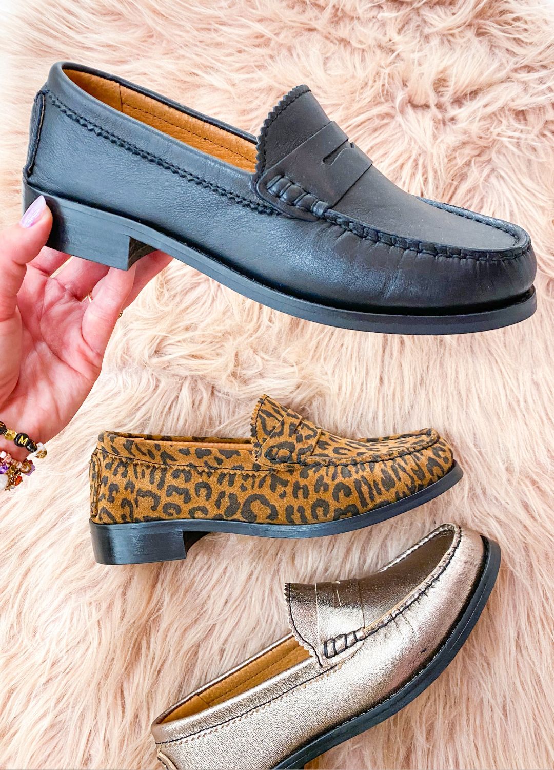 DWRS Mains Loafers - zwart