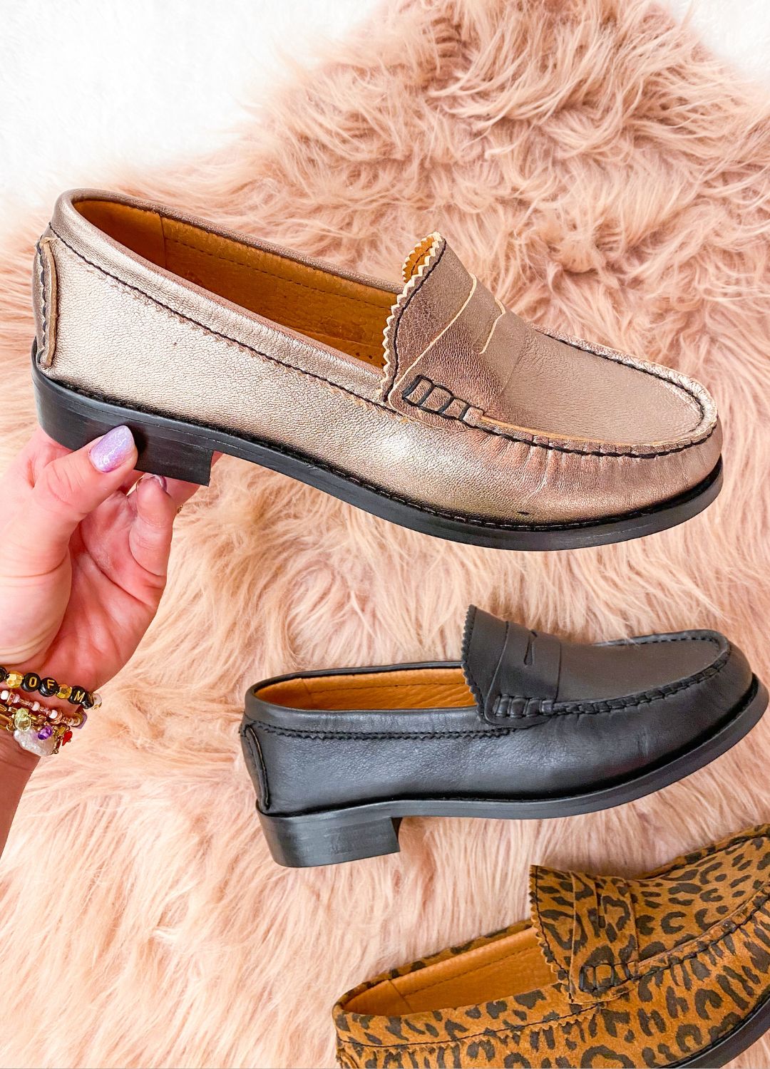 DWRS Mains loafers - stone