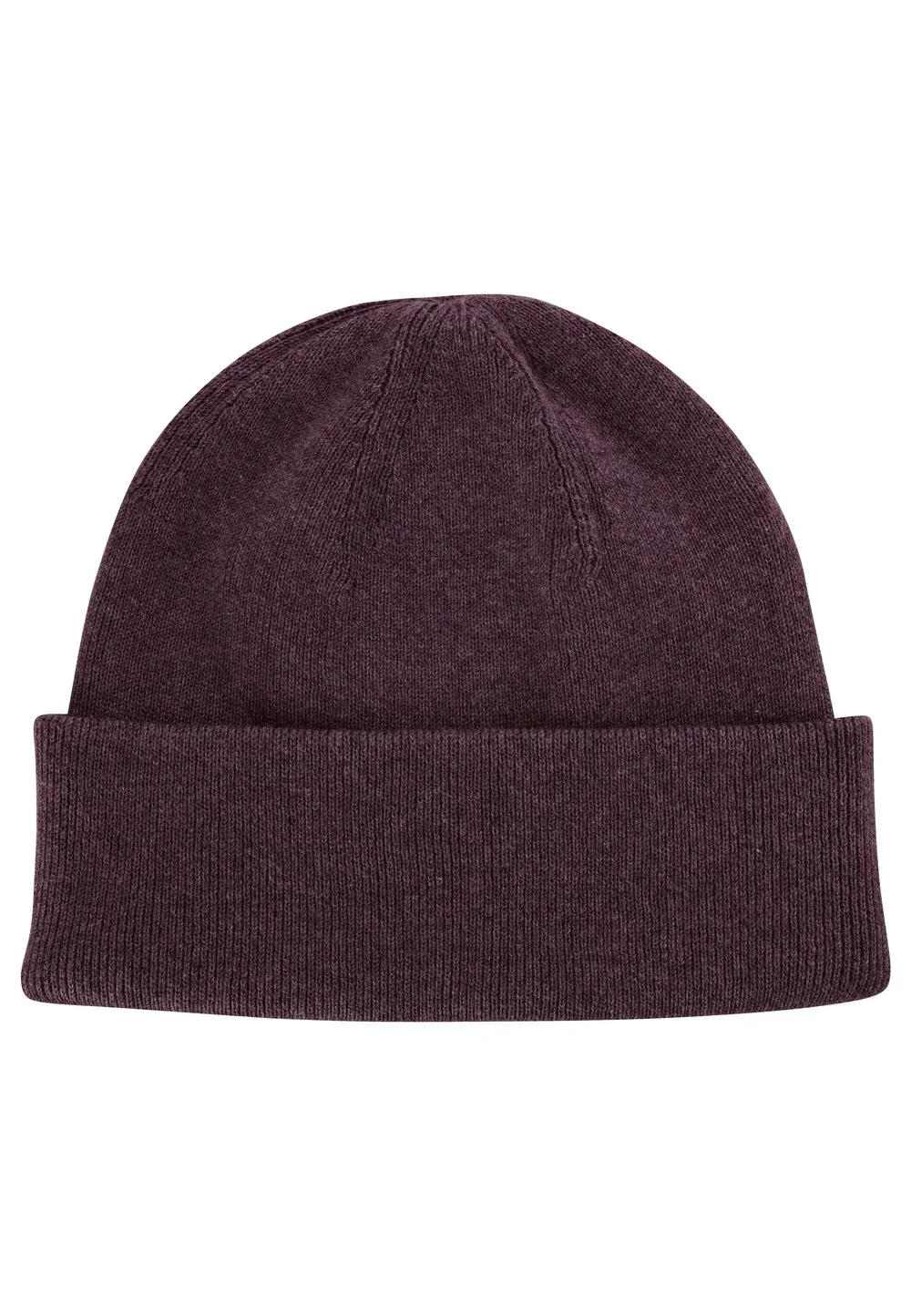 Mela Fine knit beanie - elderberry blend