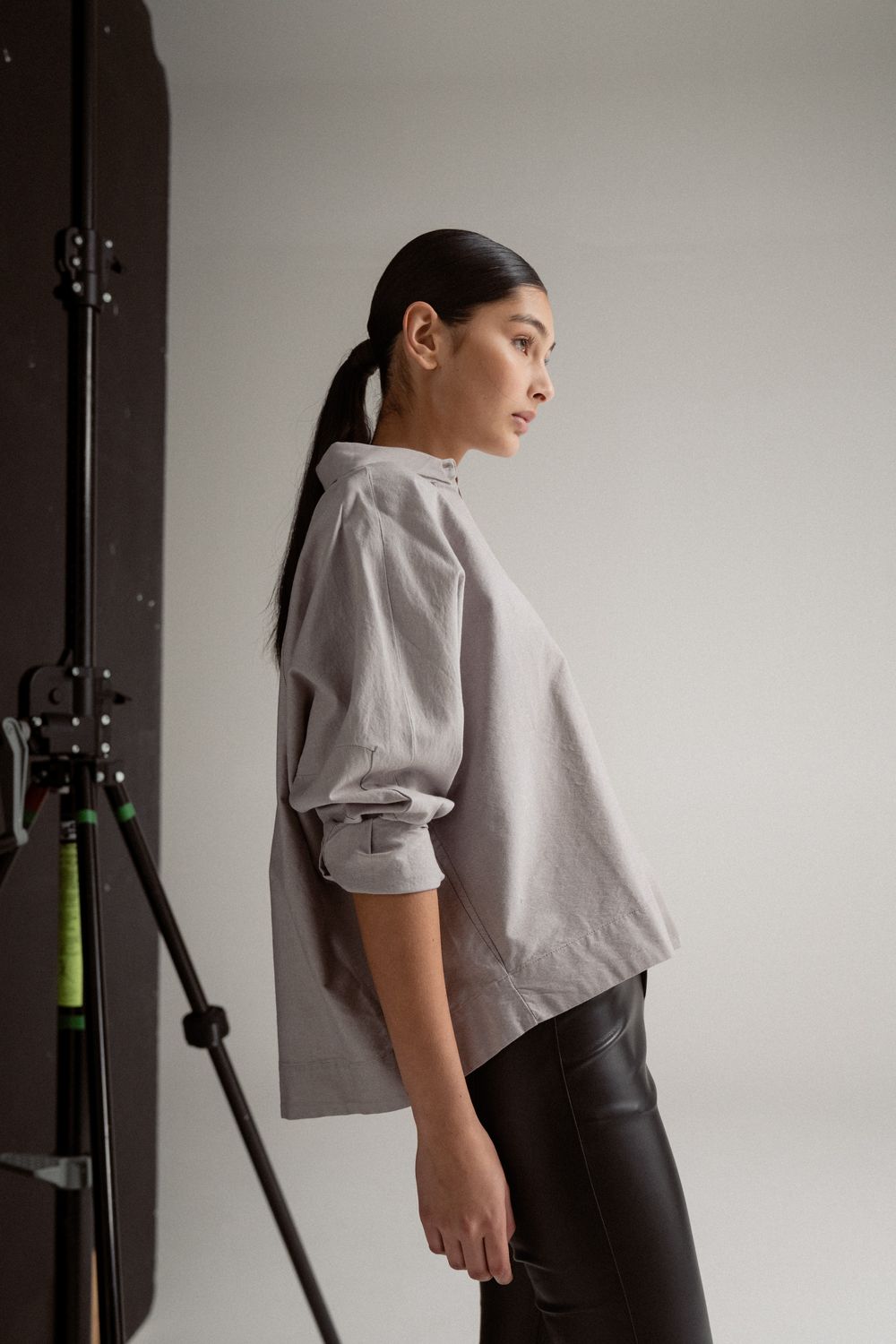 Ahlvar gallery Gigi oxford shirt - light brown