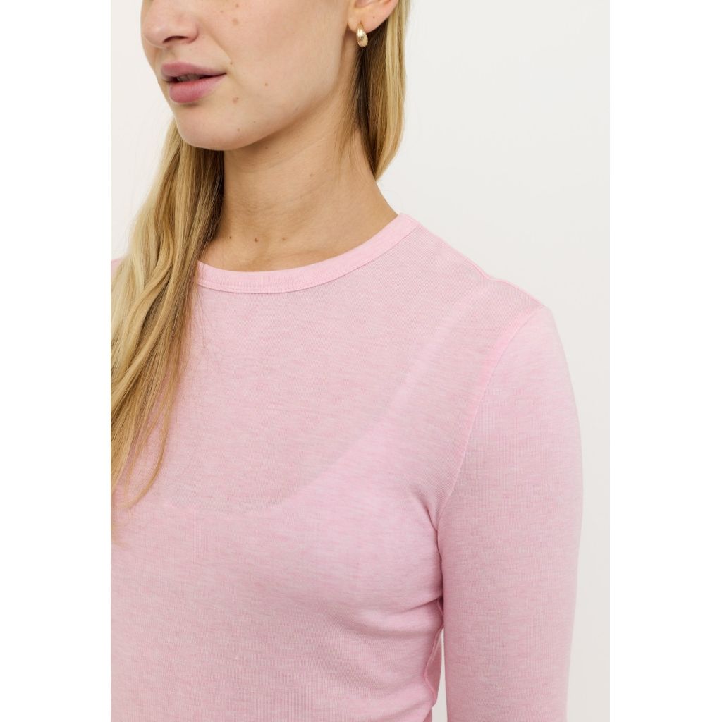 Soft Rebels Roman longsleeve - roseate melange