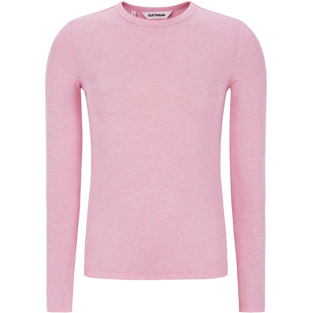 Soft Rebels Roman longsleeve - roseate melange