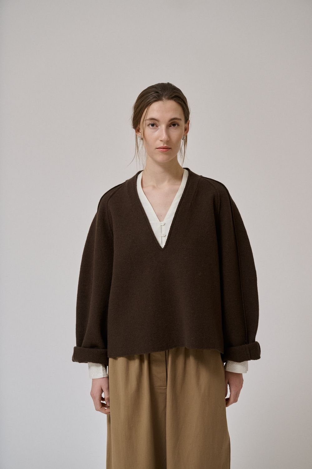 Anne-mi longsleeve  knit jumper – demitasse