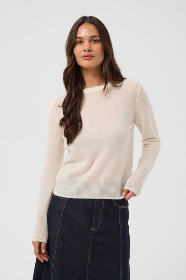 Kaffe Cashie pullover - whisper white