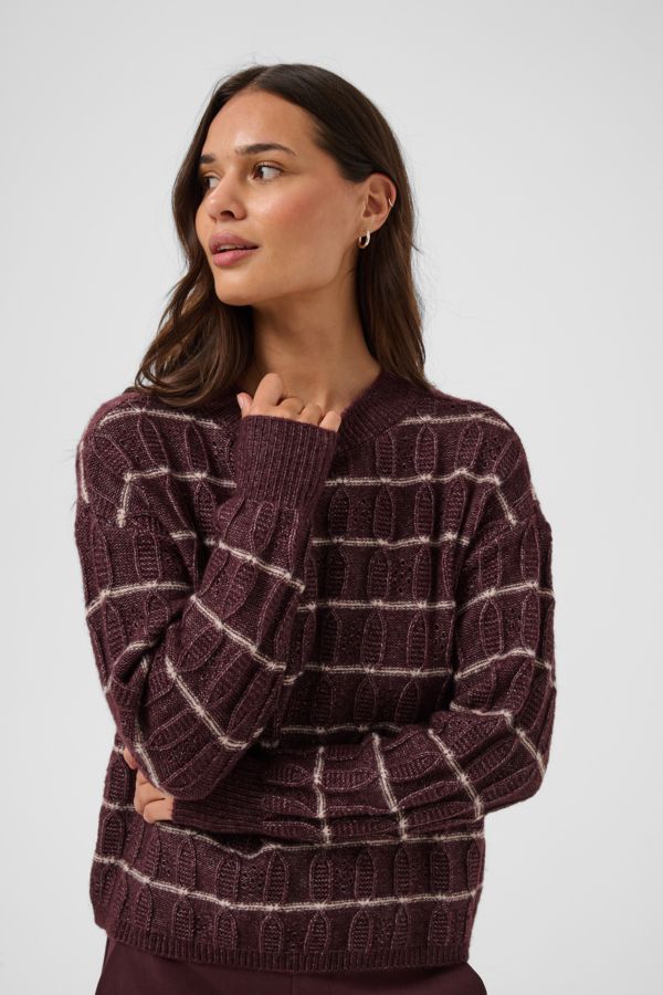 Kaffe Sirens striped pullover