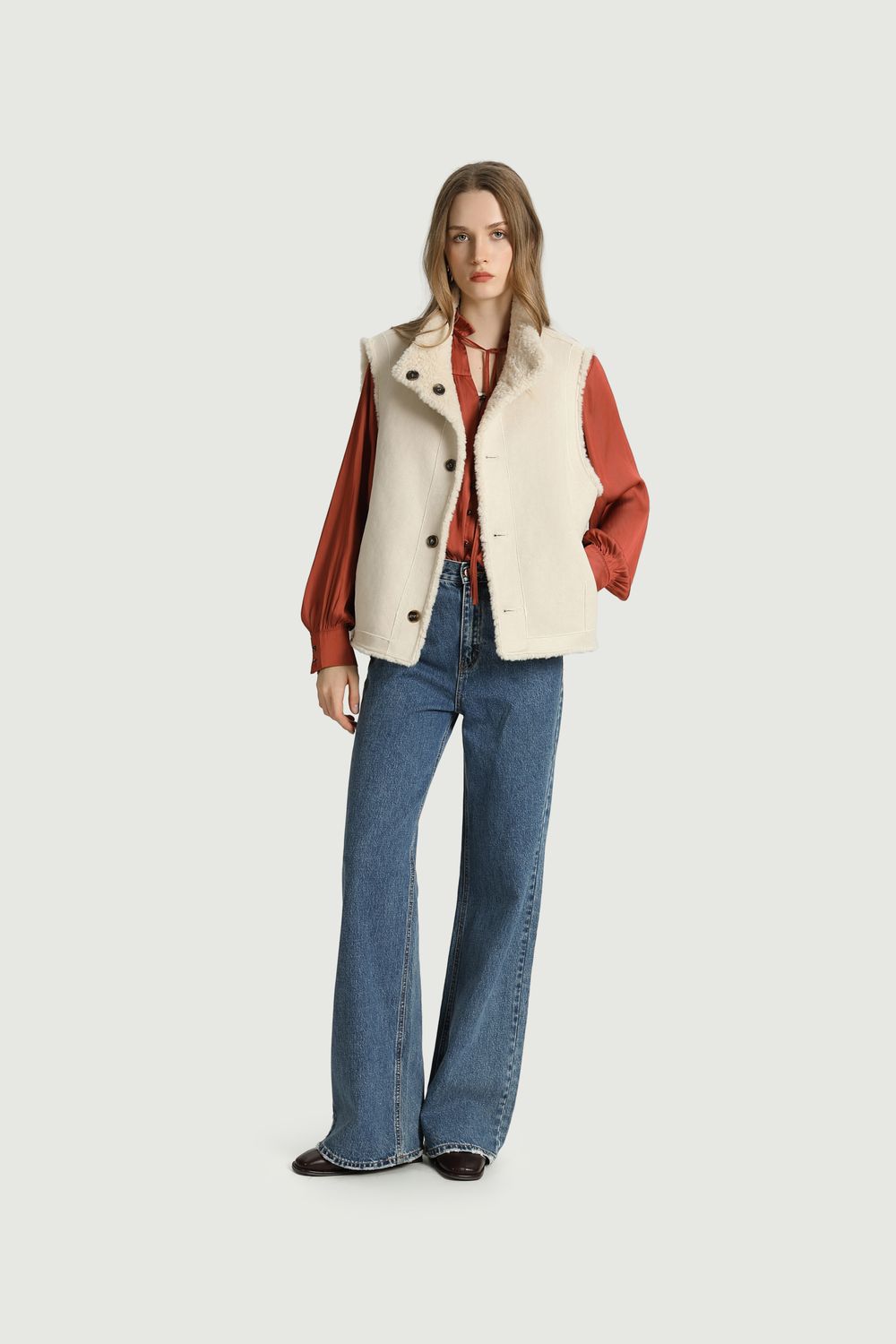 The Korner Hope veste - cream